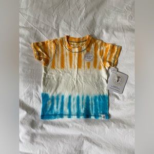 Burt’s Bees Baby tie dye tshirt 12mo